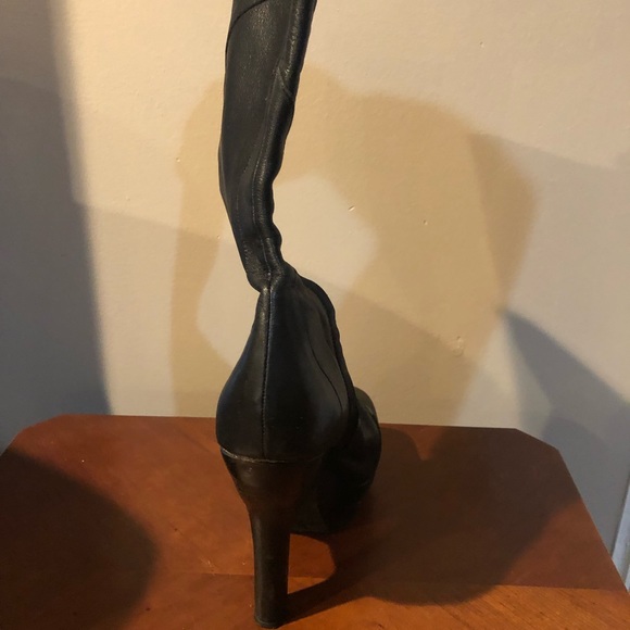 Vintage Sky platform calf length boots - Picture 5 of 5